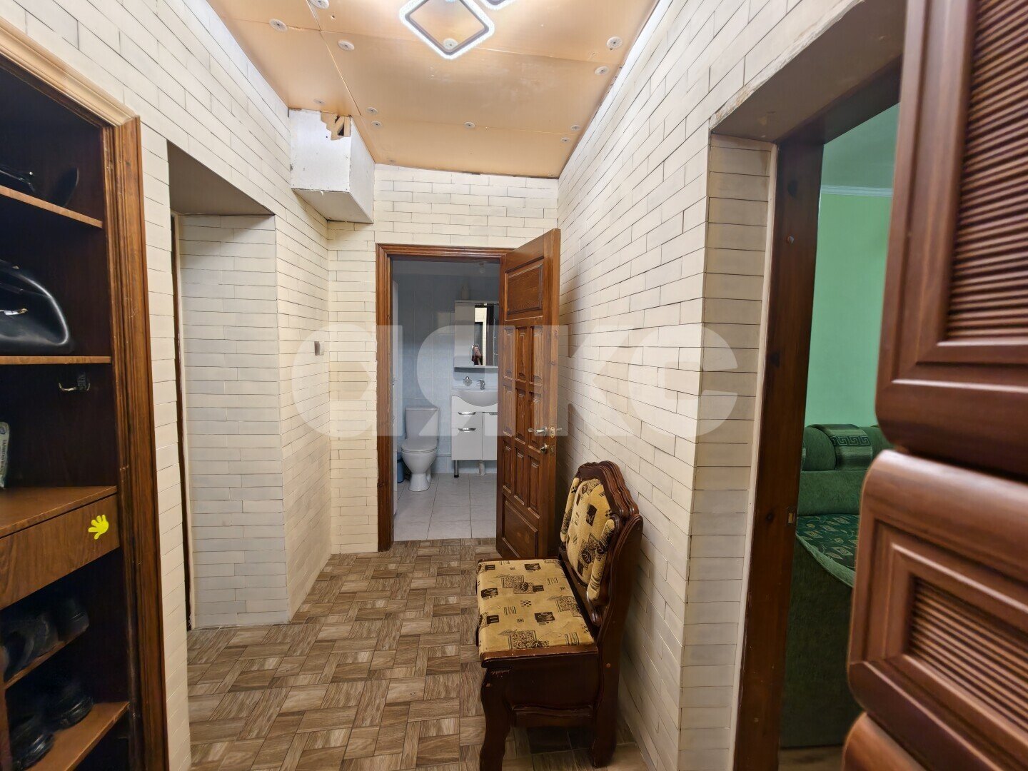 Фото №4: 2-комнатная квартира <span class="whitespace-nowrap">53 м²</span>, <span class="whitespace-nowrap">1/2 эт.</span> - Кореновск, мкр. 2-й квартал, ул. Железнодорожный Дом, 6