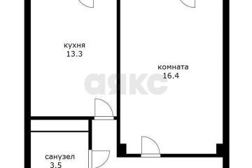 Фото №1: 1-комнатная квартира <span class="whitespace-nowrap">39 м²</span>, <span class="whitespace-nowrap">11/18 эт.</span> - Краснодар, мкр. жилой комплекс Элегант, ул. Старокубанская, 139