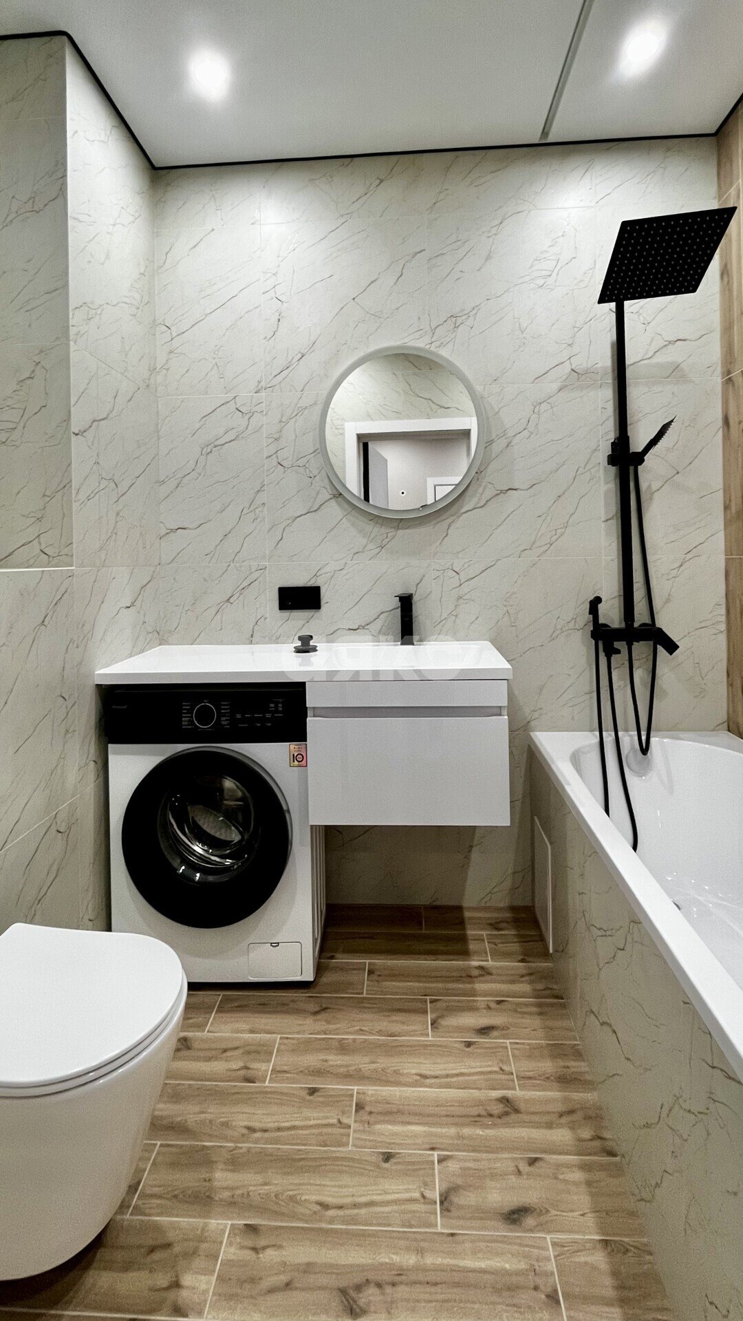 Фото №7: 1-комнатная квартира <span class="whitespace-nowrap">45 м²</span>, <span class="whitespace-nowrap">22/25 эт.</span> - Ростов-на-Дону, Первомайский, мкр. ​жилой комплекс Созвездие, ул. Белокалитвинская, 2/1с1