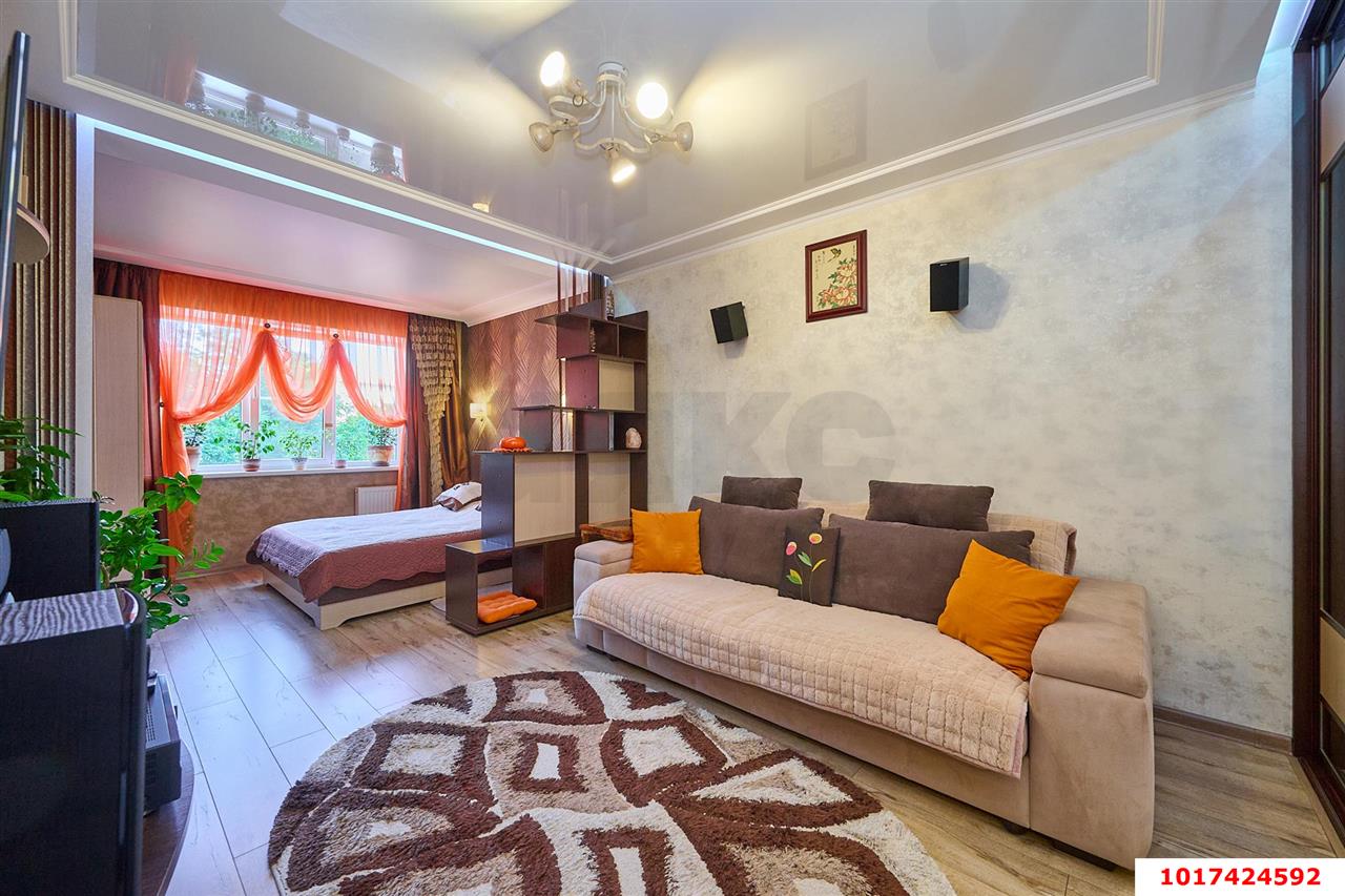 Фото №4: 1-комнатная квартира <span class="whitespace-nowrap">51 м²</span>, <span class="whitespace-nowrap">3/17 эт.</span> - Краснодар, Центральный внутригородской округ, ЖК Покровский, мкр. Центральный, ул. Березанская, 89