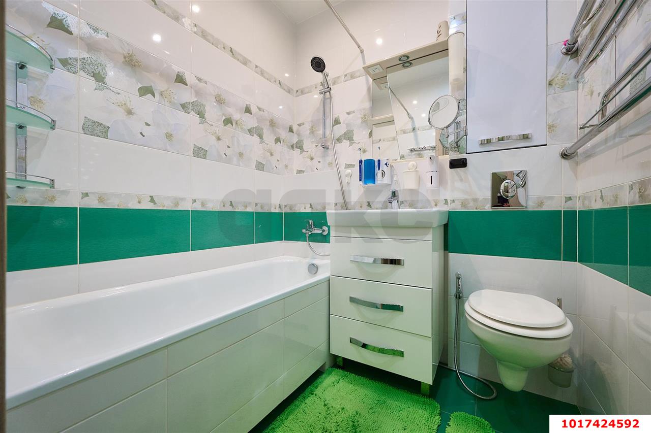 Фото №15: 1-комнатная квартира <span class="whitespace-nowrap">51 м²</span>, <span class="whitespace-nowrap">3/17 эт.</span> - Краснодар, Центральный внутригородской округ, ЖК Покровский, мкр. Центральный, ул. Березанская, 89
