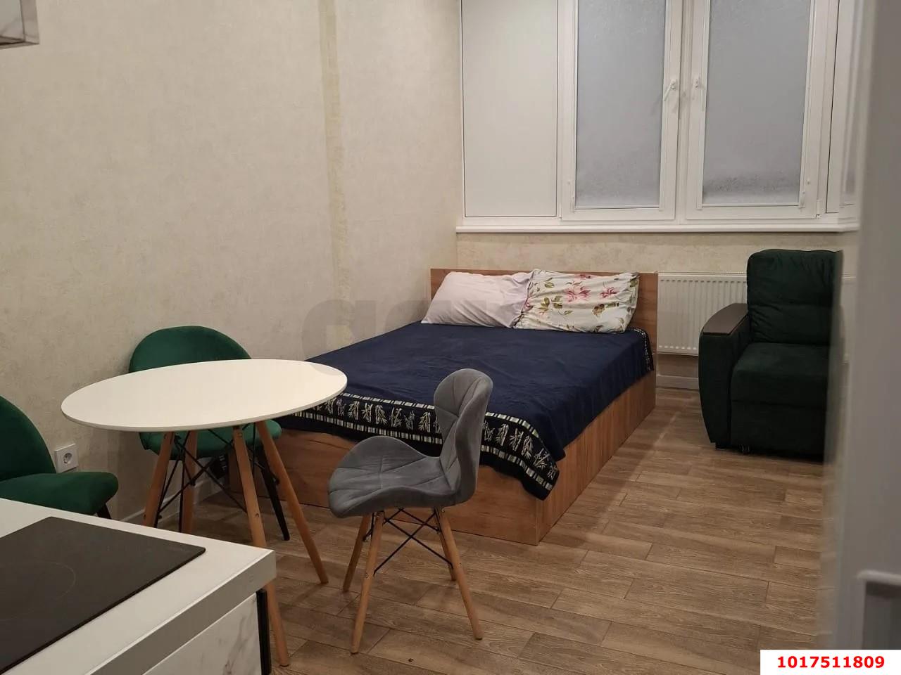 Фото №2: Студия 22 м², 5/18 эт. - Краснодар, Прикубанский внутригородской округ, мкр. жилой комплекс Архитектор, ул. Наставников, 12к1