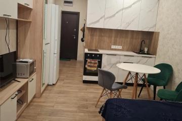 Фото №1: Студия 18 м², 5/18 эт. - Краснодар, мкр. жилой комплекс Архитектор, ул. Наставников, 12к1