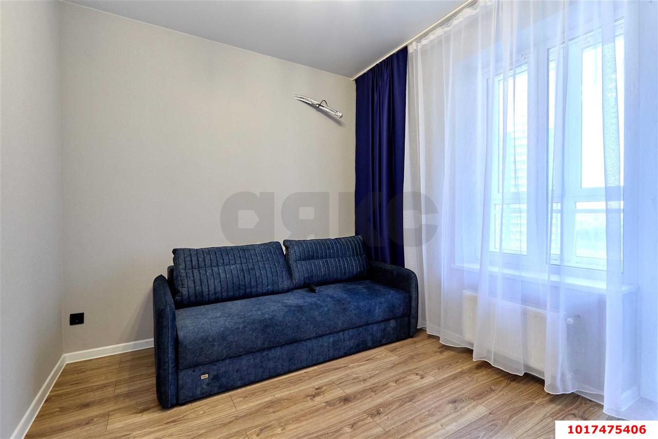 Фото №6: 1-комнатная квартира <span class="whitespace-nowrap">30 м²</span>, <span class="whitespace-nowrap">7/22 эт.</span> - Краснодар, Центральный внутригородской округ, Черёмушки, мкр. ЖК Фонтаны, ул. Воронежская, 47/10