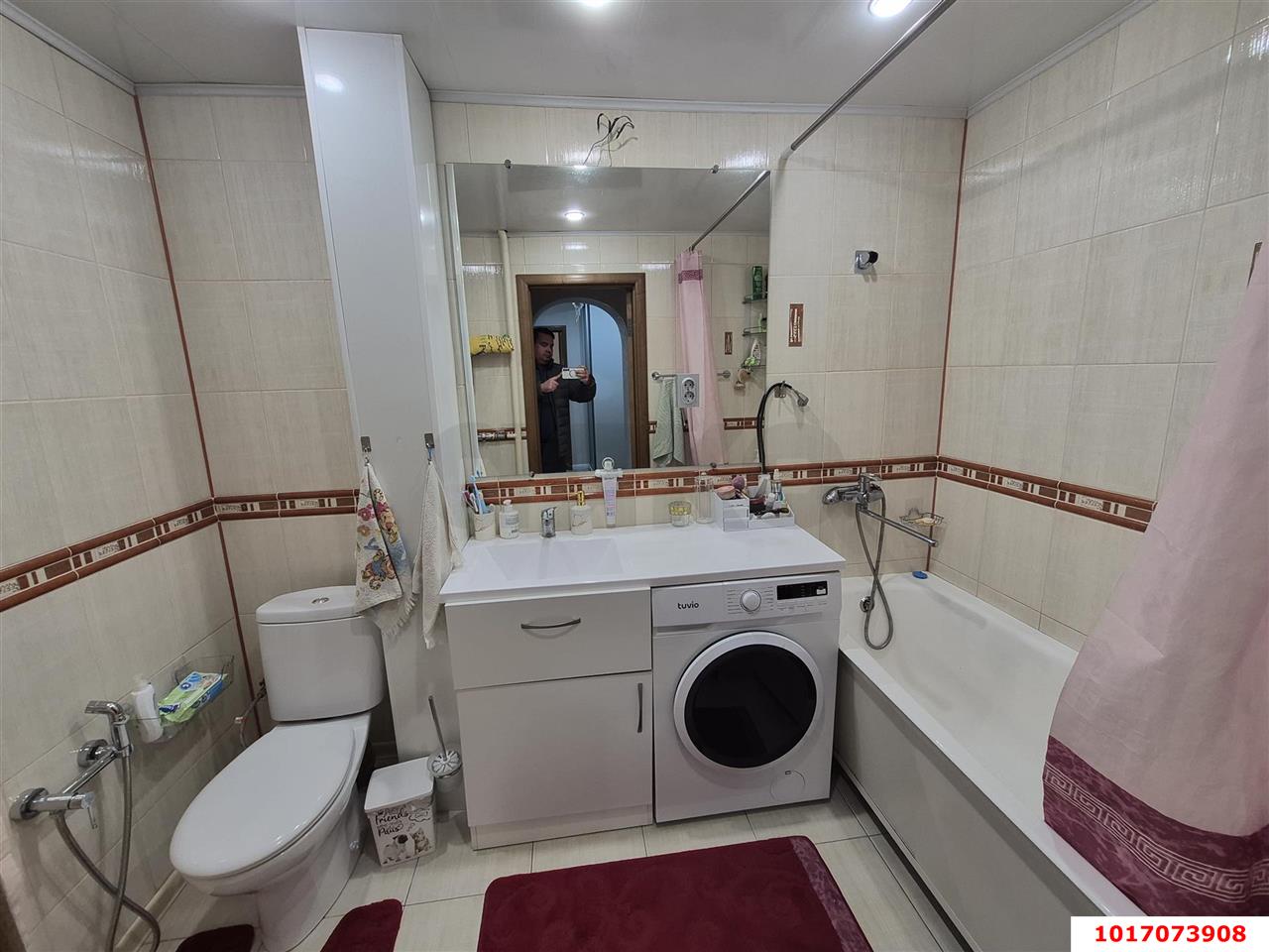 Фото №3: 2-комнатная квартира <span class="whitespace-nowrap">54 м²</span>, <span class="whitespace-nowrap">1/9 эт.</span> - Краснодар, Центральный внутригородской округ, Центральный, мкр. Черёмушки, ул. Вишняковой, 53