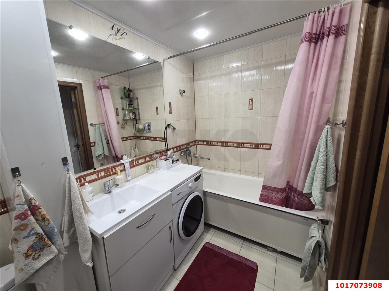 Фото №4: 2-комнатная квартира <span class="whitespace-nowrap">54 м²</span>, <span class="whitespace-nowrap">1/9 эт.</span> - Краснодар, Центральный внутригородской округ, Центральный, мкр. Черёмушки, ул. Вишняковой, 53