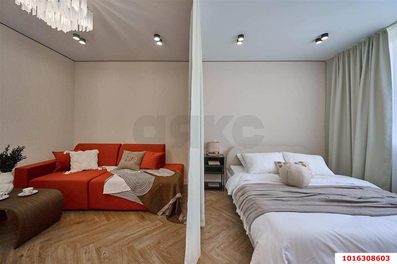Фото №6: 1-комнатная квартира 50 м² - Краснодар, Прикубанский внутригородской округ, Круглик, мкр. Школьный, ул. Филатова, 19
