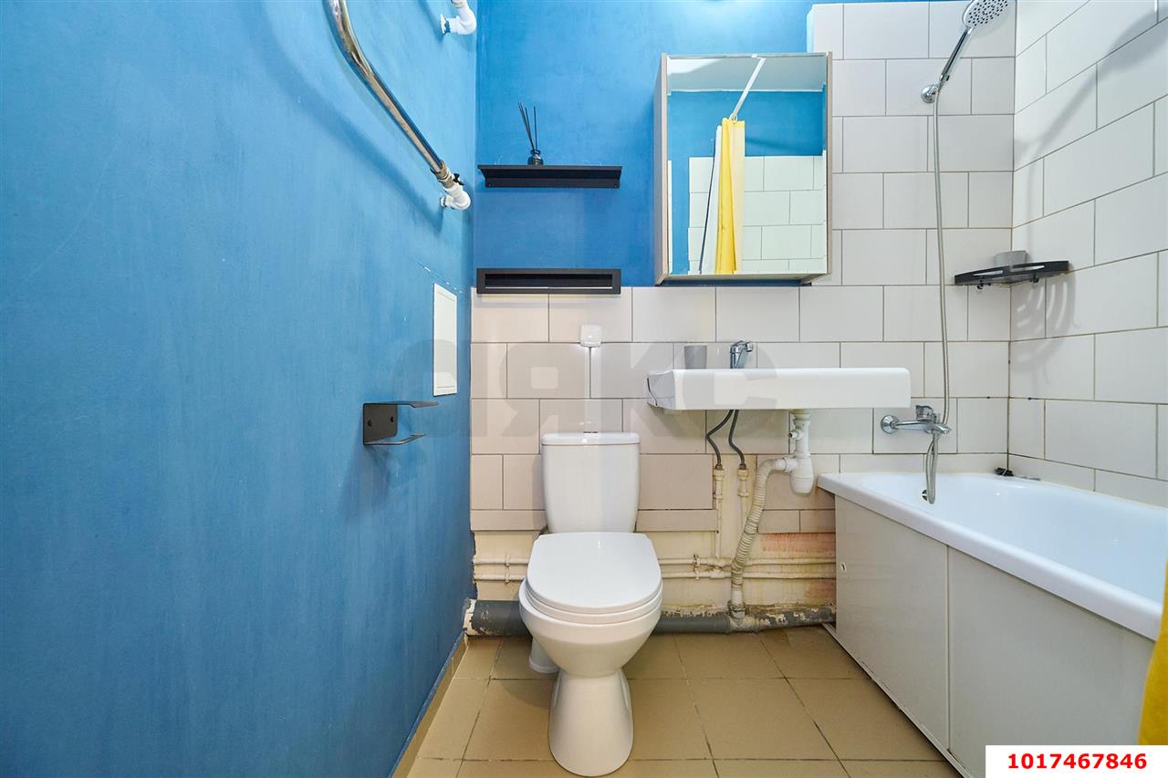 Фото №10: 1-комнатная квартира <span class="whitespace-nowrap">36 м²</span>, <span class="whitespace-nowrap">8/16 эт.</span> - Краснодар, Прикубанский внутригородской округ, Восточный, мкр. жилой комплекс Квартал № 6, ул. имени Героя Советского Союза Николая Воробьёва, 11