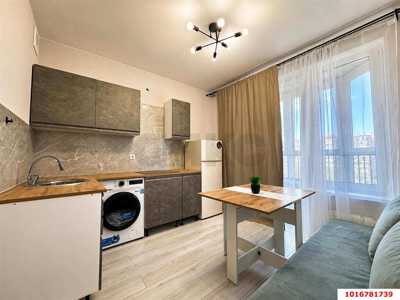 Фото №5: 1-комнатная квартира <span class="whitespace-nowrap">32 м²</span>, <span class="whitespace-nowrap">6/9 эт.</span> - Краснодар, Прикубанский внутригородской округ, мкр. жилой комплекс Спортивная Деревня, ул. имени Генерала Корнилова, 12