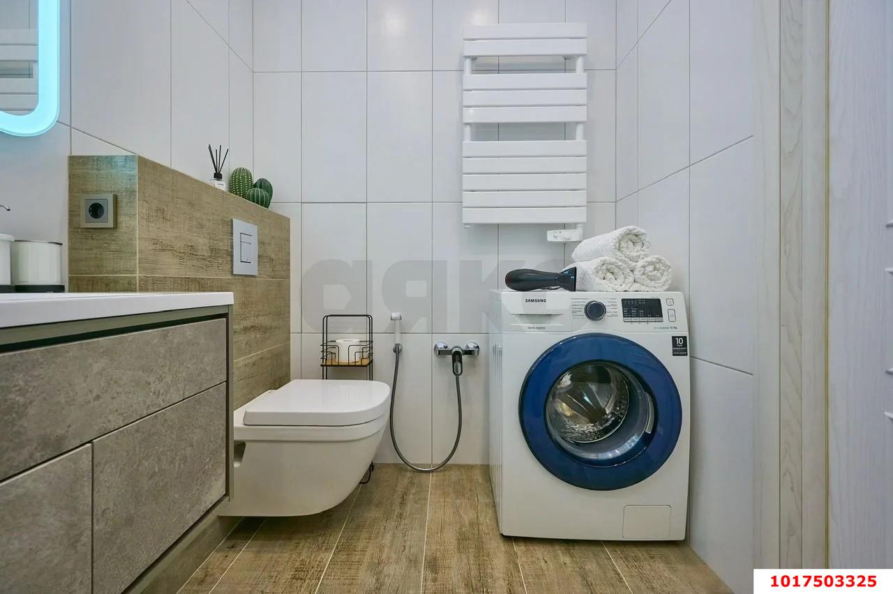 Фото №7: 1-комнатная квартира <span class="whitespace-nowrap">46 м²</span>, <span class="whitespace-nowrap">7/25 эт.</span> - Краснодар, Прикубанский внутригородской округ, Фестивальный, Отделение № 1 совхоза Солнечный, мкр. ЖК Седьмой Континент