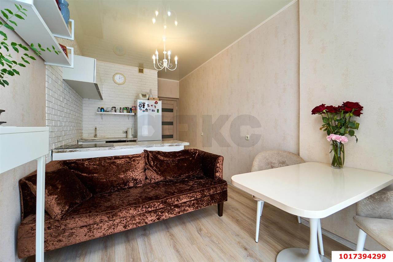 Фото №5: 1-комнатная квартира <span class="whitespace-nowrap">41 м²</span>, <span class="whitespace-nowrap">10/13 эт.</span> - Краснодар, Прикубанский внутригородской округ, Фестивальный, мкр. Солнечный, ул. имени Симиренко, 43