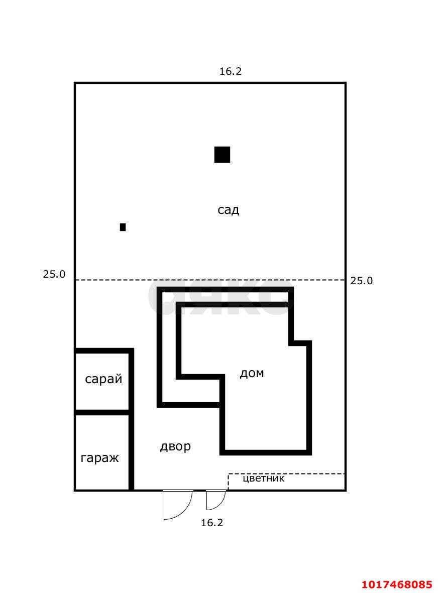 Фото №10: Дом <span class="whitespace-nowrap">39 м²</span> <span class="whitespace-nowrap">+ 4.1 сот.</span>, <span class="whitespace-nowrap">1 эт.</span> - СНТ Заводское, мкр. Прикубанский внутригородской округ, ул. Роз, 32