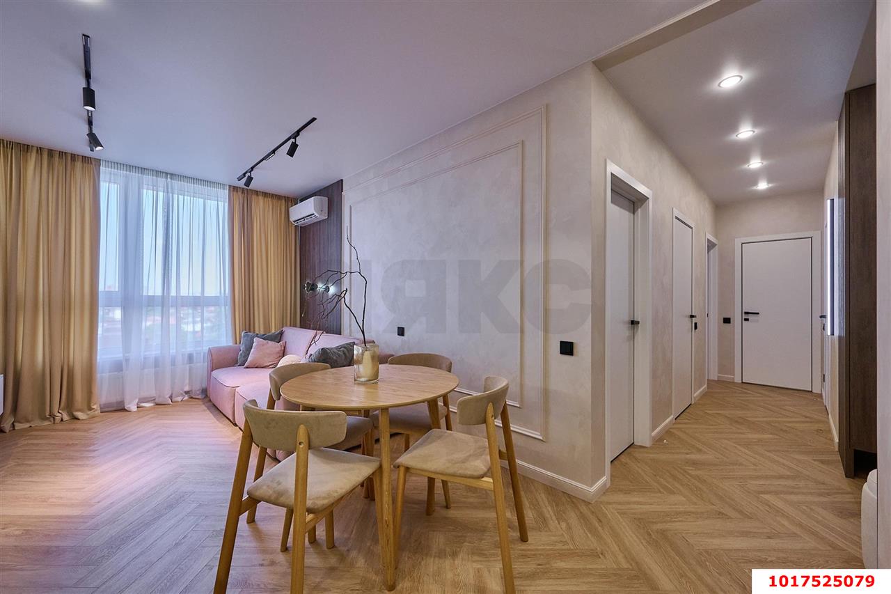 Фото №5: 2-комнатная квартира <span class="whitespace-nowrap">56 м²</span>, <span class="whitespace-nowrap">8/24 эт.</span> - Краснодар, Центральный внутригородской округ, Табачная Фабрика, мкр. ЖК Все Свои Вип, ул. Колхозная, 5/2к1