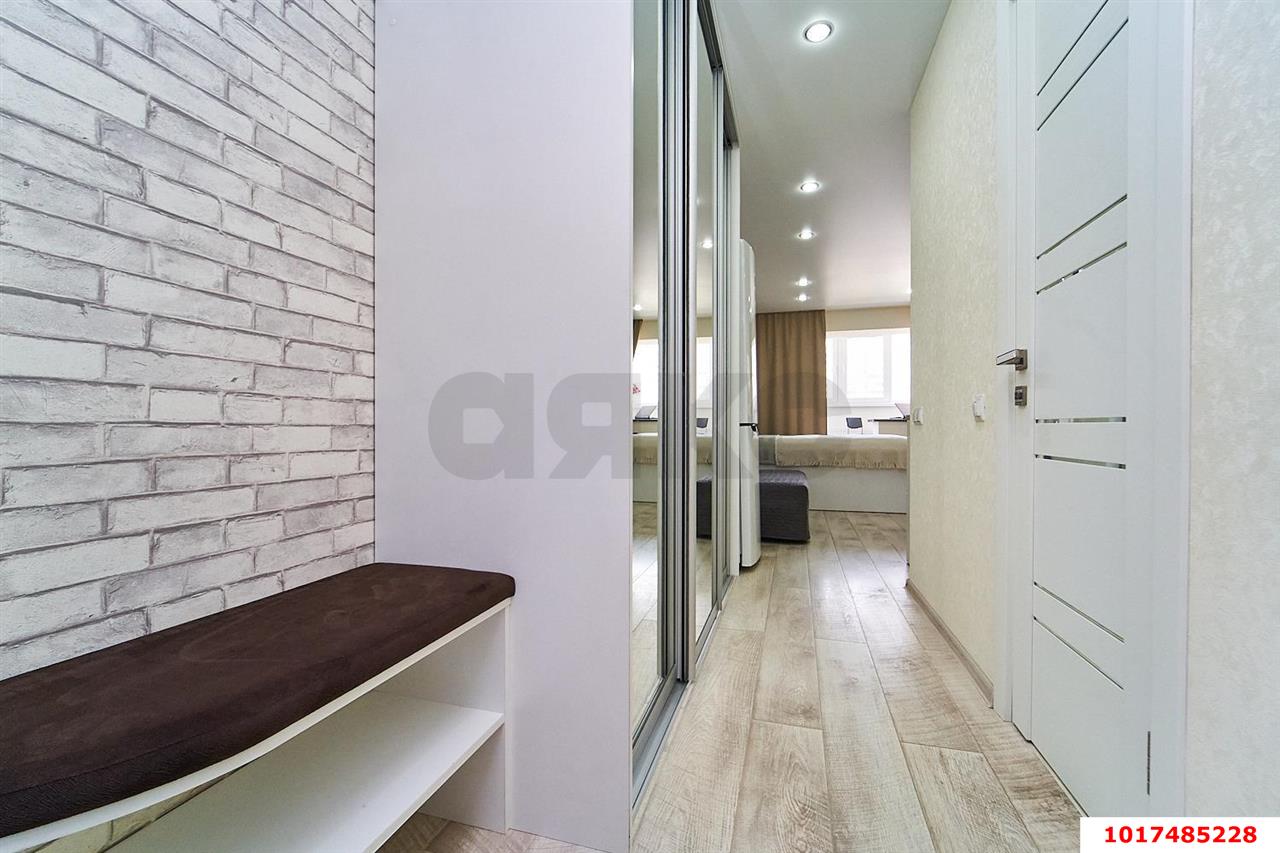 Фото №6: Студия <span class="whitespace-nowrap">26 м²</span>, <span class="whitespace-nowrap">5/16 эт.</span> - Краснодар, Прикубанский внутригородской округ, имени Петра Метальникова, мкр. ЖК Три Кита, ул. Московская, 131к2