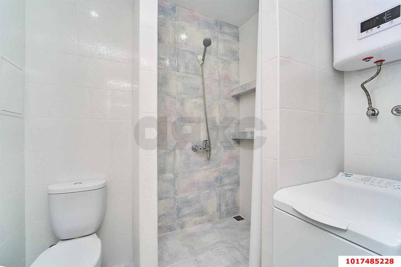 Фото №10: Студия <span class="whitespace-nowrap">26 м²</span>, <span class="whitespace-nowrap">5/16 эт.</span> - Краснодар, Прикубанский внутригородской округ, имени Петра Метальникова, мкр. ЖК Три Кита, ул. Московская, 131к2
