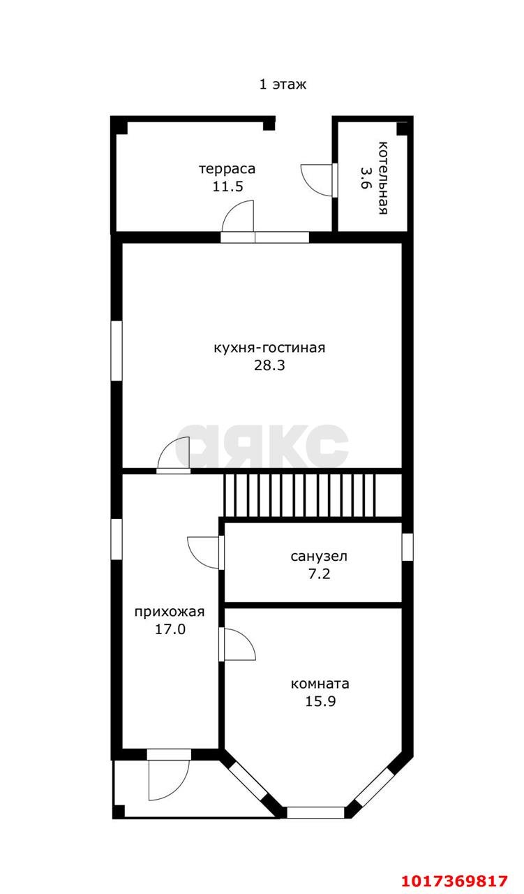 Фото №17: Дом <span class="whitespace-nowrap">161 м²</span> <span class="whitespace-nowrap">+ 6 сот.</span>, <span class="whitespace-nowrap">2 эт.</span> - Краснодар, Прикубанский внутригородской округ, мкр. КП Крепость, ул. Новодмитриевская, 20/1
