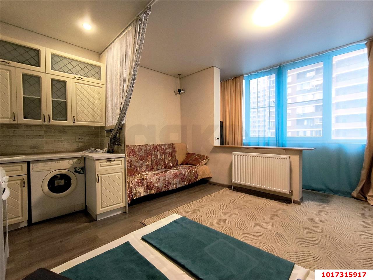 Фото №1: Студия <span class="whitespace-nowrap">26 м²</span>, <span class="whitespace-nowrap">5/14 эт.</span> - Краснодар, Прикубанский внутригородской округ, мкр. Славянский, ул. Заполярная, 37к4