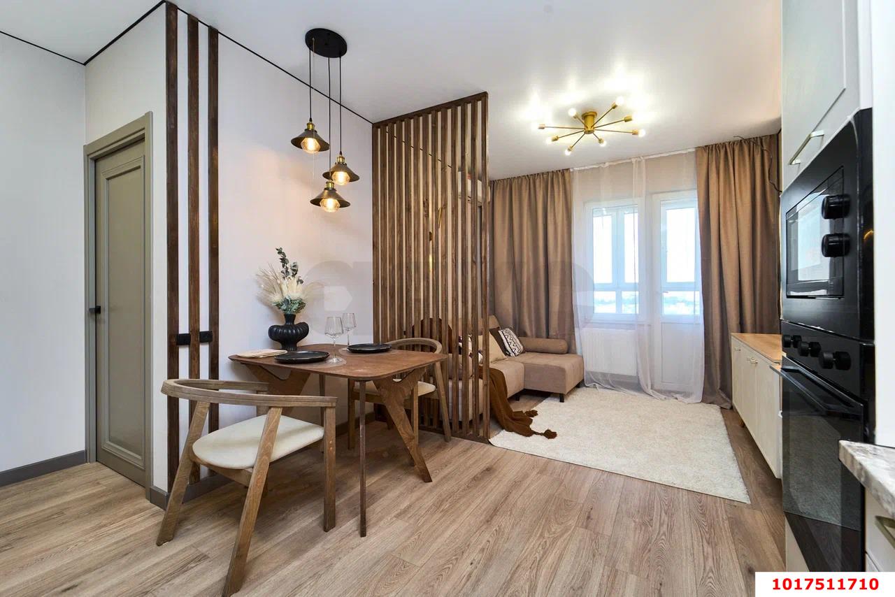 Фото №2: 1-комнатная квартира <span class="whitespace-nowrap">35 м²</span>, <span class="whitespace-nowrap">10/12 эт.</span> - Краснодар, Прикубанский внутригородской округ, мкр. жилой комплекс Новелла, ул. Питерская, 40к5