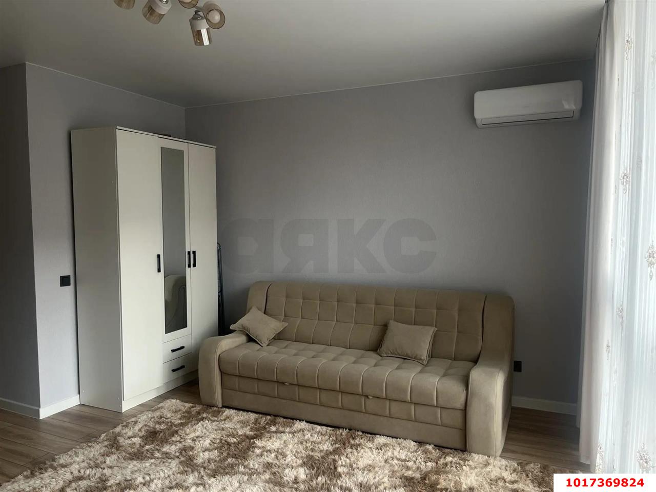 Фото №4: Студия <span class="whitespace-nowrap">30 м²</span>, <span class="whitespace-nowrap">7/16 эт.</span> - Краснодар, Прикубанский внутригородской округ, мкр. жилой комплекс Самолёт-6, ул. Ивана Беличенко, 92к1