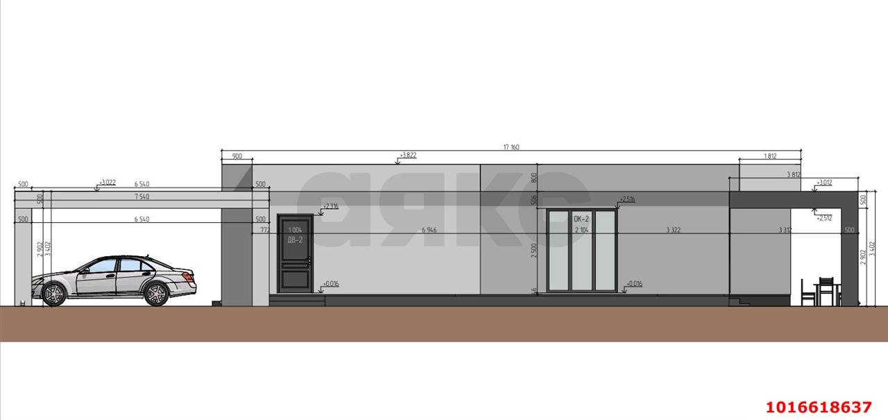Фото №4: Дом <span class="whitespace-nowrap">129 м²</span> <span class="whitespace-nowrap">+ 4 сот.</span>, <span class="whitespace-nowrap">1 эт.</span> - Краснодар, Прикубанский внутригородской округ, мкр. КП Близкий, ул. имени Ивана Дударя, 3