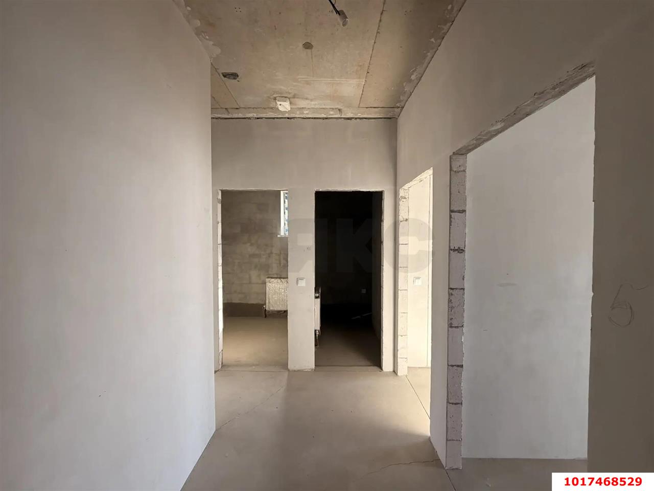 Фото №5: 3-комнатная квартира <span class="whitespace-nowrap">68 м²</span>, <span class="whitespace-nowrap">7/23 эт.</span> - Краснодар, Прикубанский внутригородской округ, мкр. жилой комплекс Отражение, ул. Конгрессная, 41