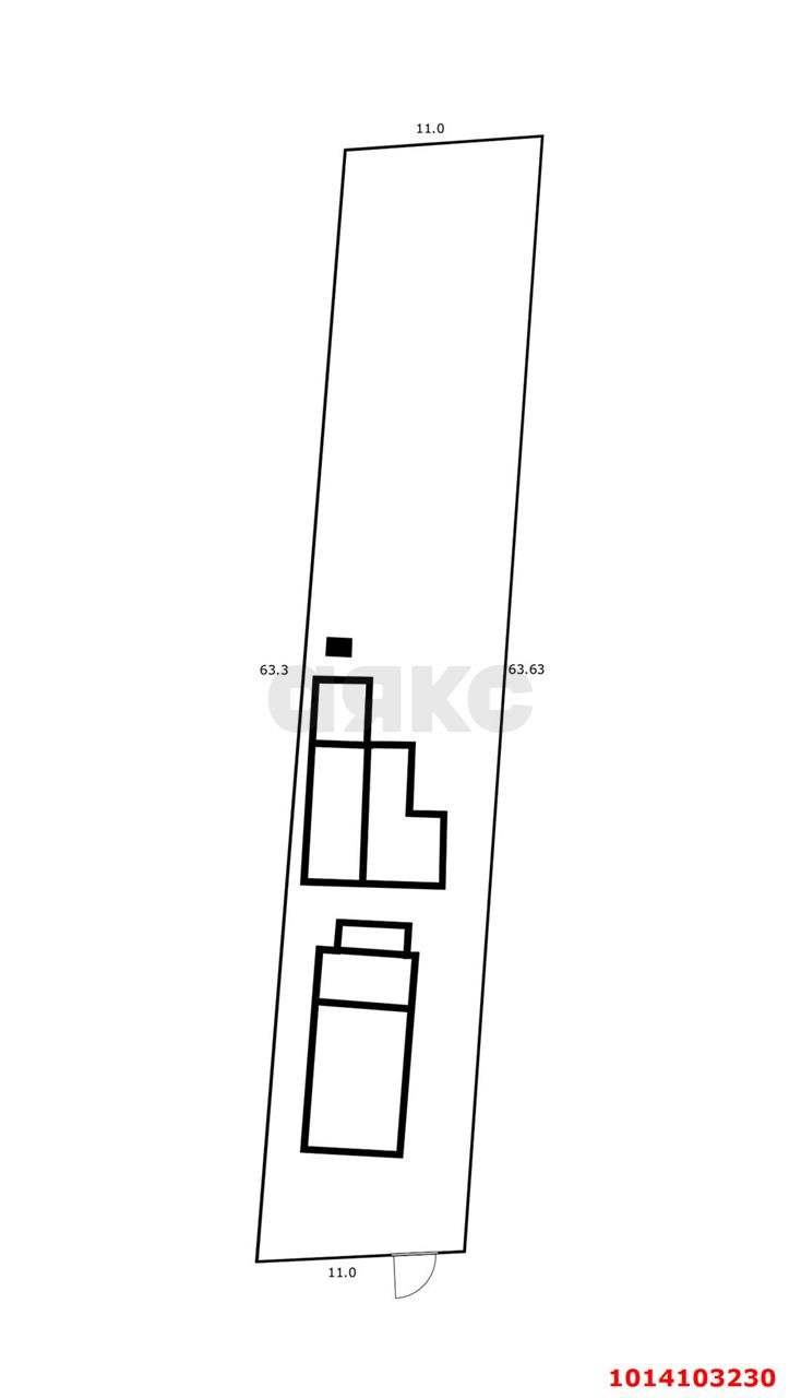 Фото №9: Земельный участок под ИЖС <span class="whitespace-nowrap">6.3 сот.</span> - Краснодар, Карасунский внутригородской округ, ж/м Приозёрный, ул. Бородинская, 26