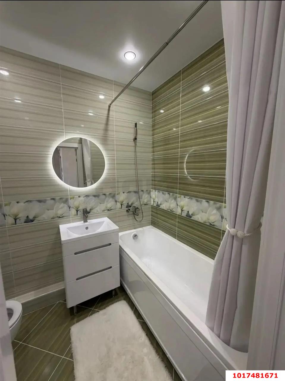Фото №5: 1-комнатная квартира <span class="whitespace-nowrap">46 м²</span>, <span class="whitespace-nowrap">11/21 эт.</span> - Краснодар, Прикубанский внутригородской округ, Панорама, мкр. ЖК Керченский, ул. им. Героя Сарабеева В.И., 5к1