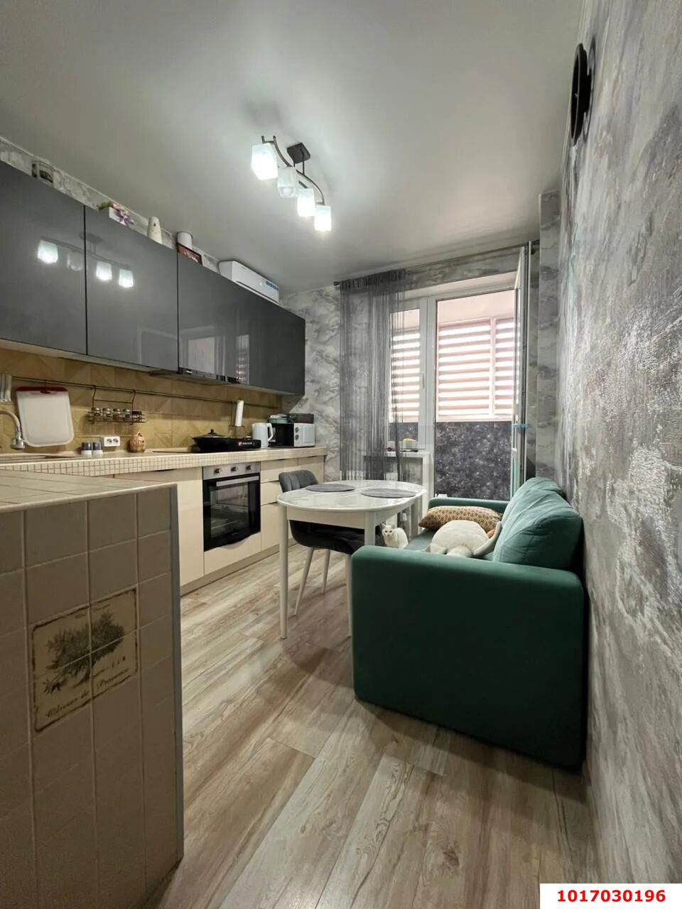 Фото №9: 1-комнатная квартира <span class="whitespace-nowrap">34 м²</span>, <span class="whitespace-nowrap">19/19 эт.</span> - Краснодар, Прикубанский внутригородской округ, Калинино, Завод Радиоизмерительных Приборов, мкр. ЖК Акварели-2, ул. Тепличная, 62/1к4