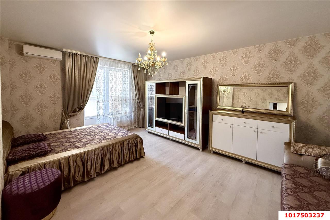 Фото №4: 1-комнатная квартира <span class="whitespace-nowrap">46 м²</span>, <span class="whitespace-nowrap">5/15 эт.</span> - Краснодар, Карасунский внутригородской округ, жилой комплекс Империал, ж/м Пашковский, ул. Леонида Лаврова, 8к1ск4