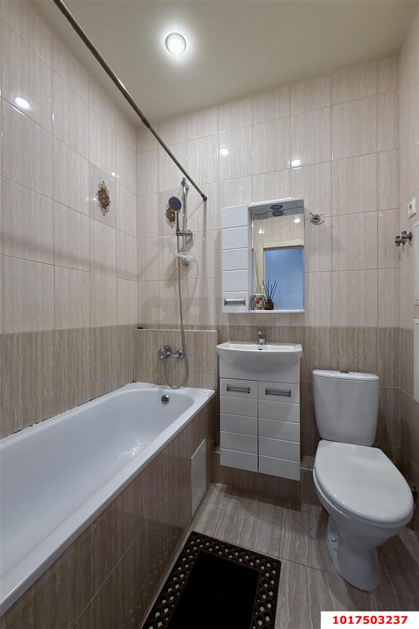 Фото №8: 1-комнатная квартира <span class="whitespace-nowrap">46 м²</span>, <span class="whitespace-nowrap">5/15 эт.</span> - Краснодар, Карасунский внутригородской округ, жилой комплекс Империал, ж/м Пашковский, ул. Леонида Лаврова, 8к1ск4