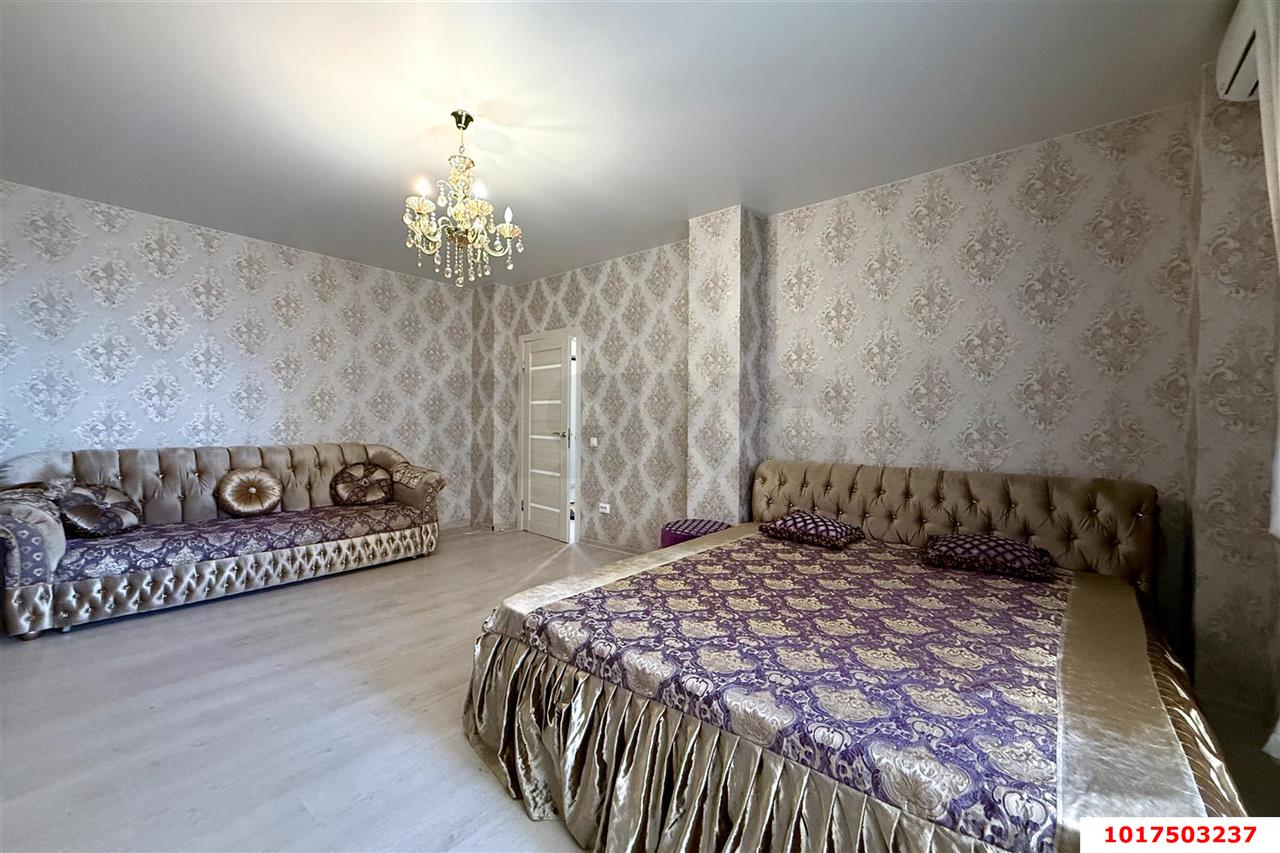 Фото №6: 1-комнатная квартира <span class="whitespace-nowrap">46 м²</span>, <span class="whitespace-nowrap">5/15 эт.</span> - Краснодар, Карасунский внутригородской округ, жилой комплекс Империал, ж/м Пашковский, ул. Леонида Лаврова, 8к1ск4