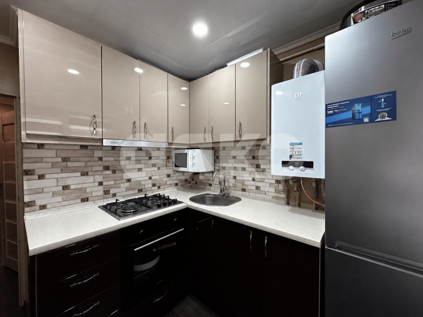 Фото №3: 3-комнатная квартира <span class="whitespace-nowrap">44 м²</span>, <span class="whitespace-nowrap">1/2 эт.</span> - Володарское, ул. Куйбышева, 19