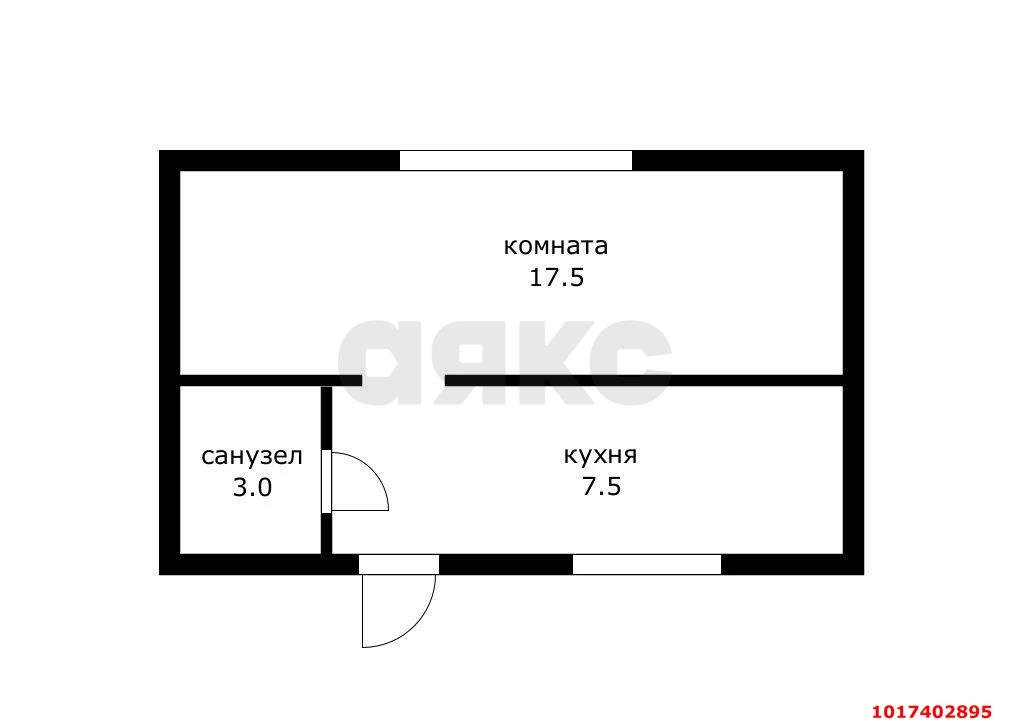 Фото №17: Часть дома <span class="whitespace-nowrap">28 м²</span> <span class="whitespace-nowrap">+ 0 сот.</span>, <span class="whitespace-nowrap">2 эт.</span> - Краснодар, Западный внутригородской округ, мкр. Центральный, ул. имени Тургенева, 28