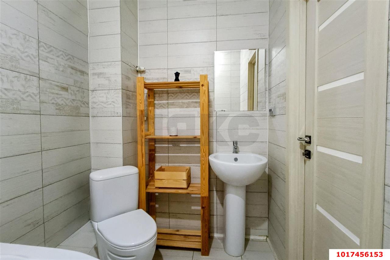 Фото №14: 1-комнатная квартира <span class="whitespace-nowrap">42 м²</span>, <span class="whitespace-nowrap">7/18 эт.</span> - Краснодар, Карасунский внутригородской округ, Гидростроителей, мкр. жилой комплекс Премьера, ул. Автолюбителей, 1/3к2