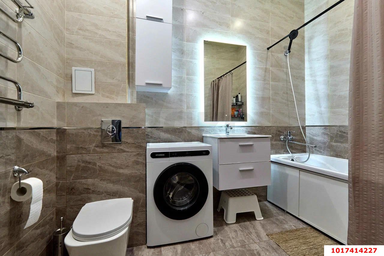Фото №5: 2-комнатная квартира <span class="whitespace-nowrap">73 м²</span>, <span class="whitespace-nowrap">1/16 эт.</span> - Краснодар, Карасунский внутригородской округ, Комсомольский, мкр. жилой комплекс Фрегат, ул. Симферопольская, 58/3