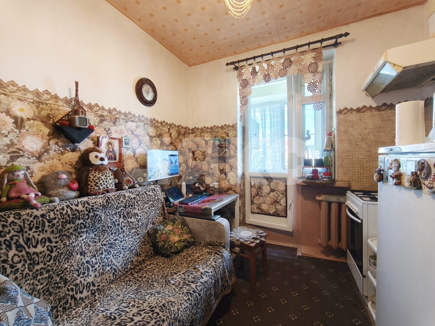 Фото №3: 1-комнатная квартира <span class="whitespace-nowrap">37 м²</span>, <span class="whitespace-nowrap">5/5 эт.</span> - Горячий Ключ, мкр. Администрация, ул. Ленина, 203