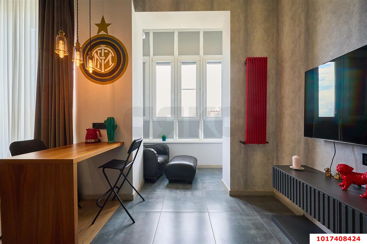 Фото №5: 1-комнатная квартира <span class="whitespace-nowrap">40 м²</span>, <span class="whitespace-nowrap">16/16 эт.</span> - Краснодар, Прикубанский внутригородской округ, мкр. ЖК Красная Площадь, ул. Конгрессная, 15