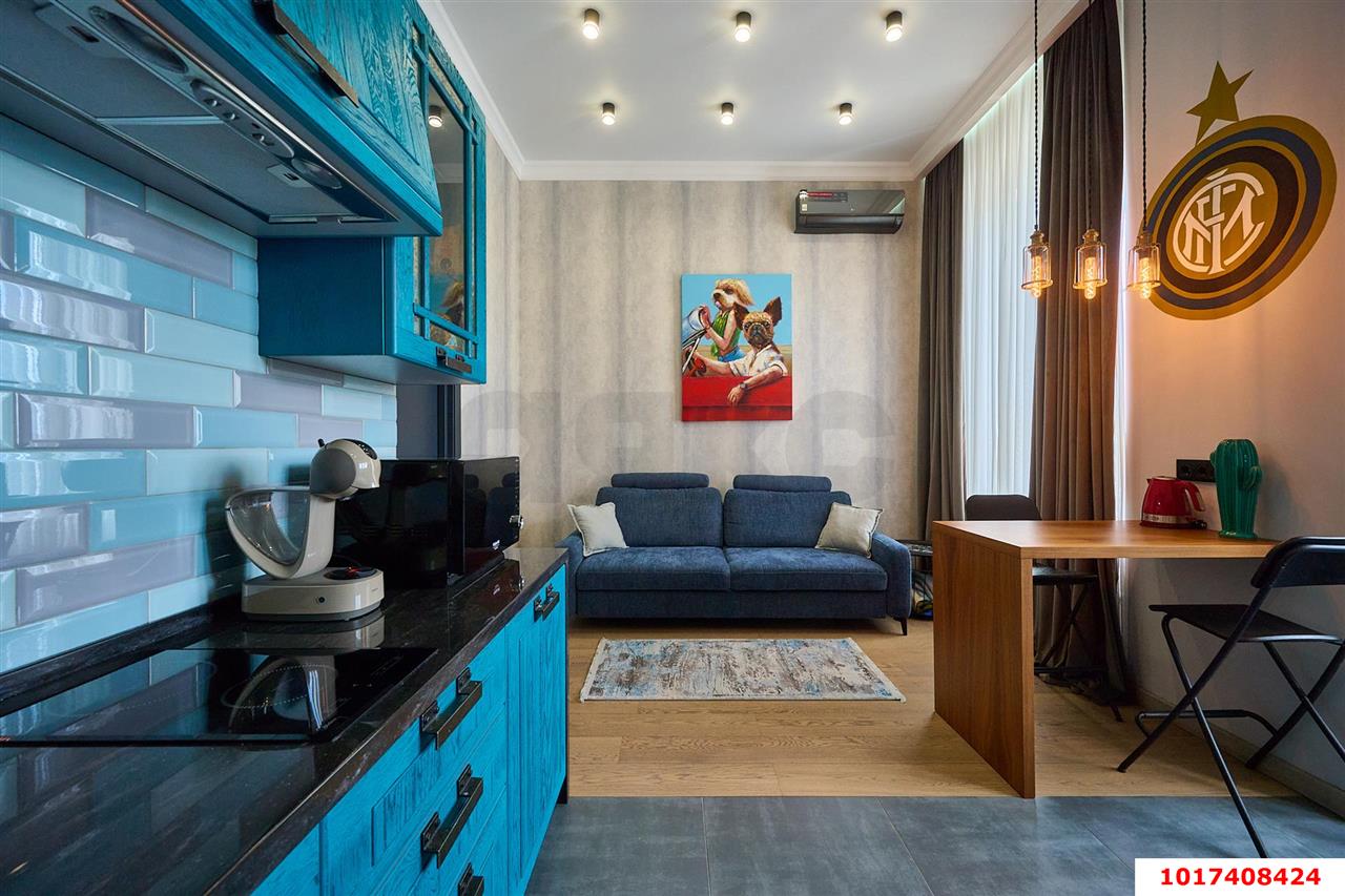 Фото №8: 1-комнатная квартира <span class="whitespace-nowrap">40 м²</span>, <span class="whitespace-nowrap">16/16 эт.</span> - Краснодар, Прикубанский внутригородской округ, мкр. ЖК Красная Площадь, ул. Конгрессная, 15