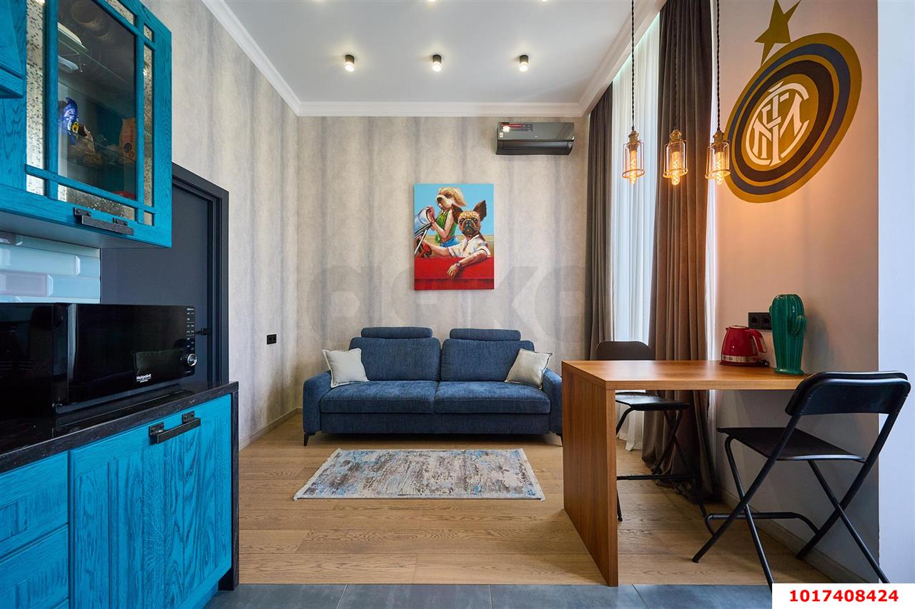 Фото №4: 1-комнатная квартира <span class="whitespace-nowrap">40 м²</span>, <span class="whitespace-nowrap">16/16 эт.</span> - Краснодар, Прикубанский внутригородской округ, мкр. ЖК Красная Площадь, ул. Конгрессная, 15