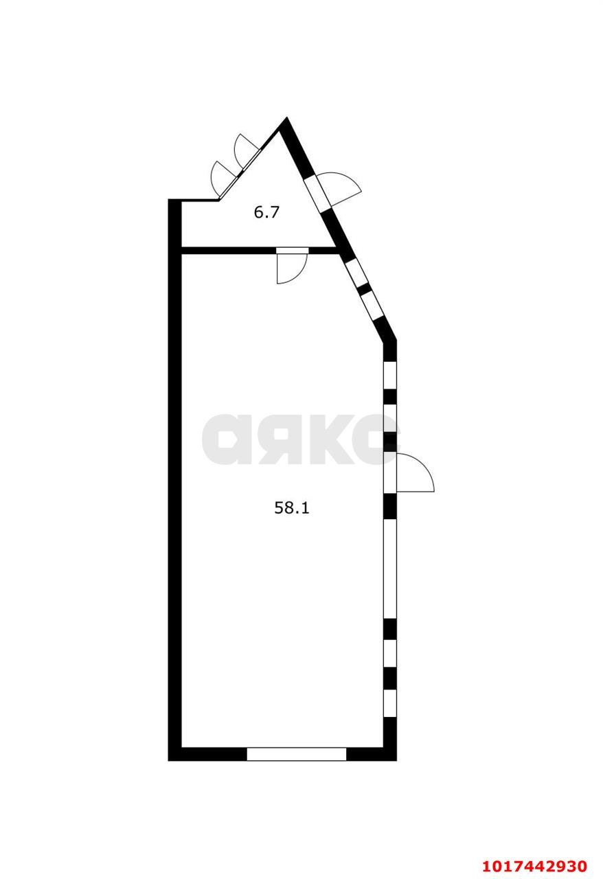 Фото №7: Отдельное здание <span class="whitespace-nowrap">30 м²</span>, <span class="whitespace-nowrap">1/2 эт.</span> - Краснодар, Прикубанский внутригородской округ, мкр. Фестивальный, ул. Красных Партизан, 323