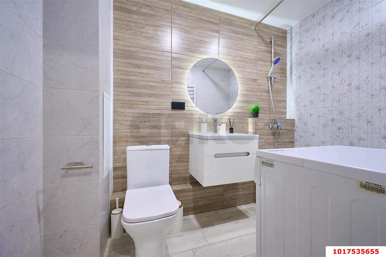 Фото №7: 1-комнатная квартира <span class="whitespace-nowrap">38 м²</span>, <span class="whitespace-nowrap">5/16 эт.</span> - Краснодар, Прикубанский внутригородской округ, мкр. Микрохирургии глаза, ул. Академика Лукьяненко, 26/1