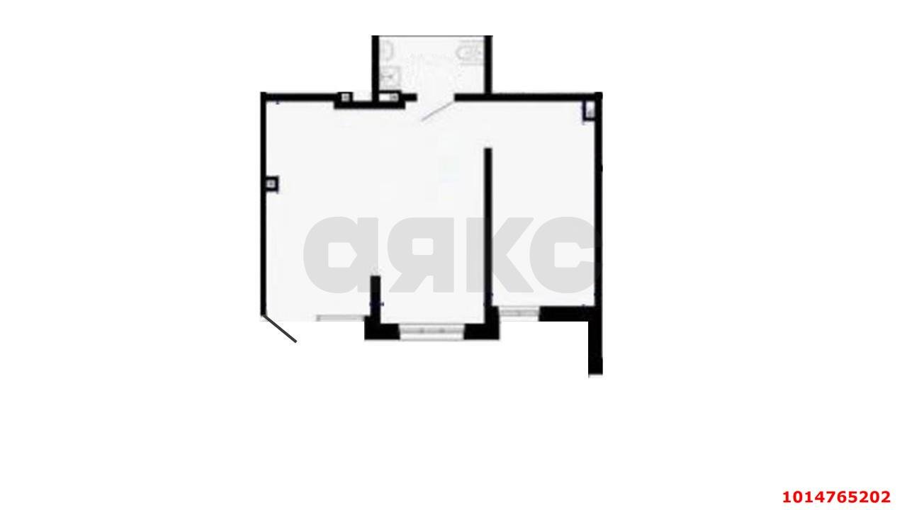 Фото №4: Торговое помещение <span class="whitespace-nowrap">52 м²</span>, <span class="whitespace-nowrap">1/24 эт.</span> - Краснодар, Прикубанский внутригородской округ, ЖК Лучший, мкр. имени Петра Метальникова, ул. Петра Метальникова, 38