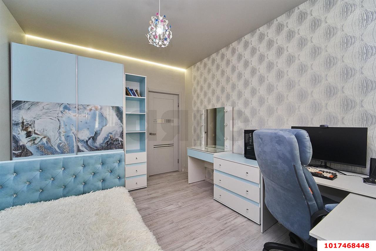Фото №10: 3-комнатная квартира <span class="whitespace-nowrap">81 м²</span>, <span class="whitespace-nowrap">5/23 эт.</span> - Краснодар, Прикубанский внутригородской округ, мкр. ЖК Бауинвест, ул. имени 40-летия Победы, 184к2