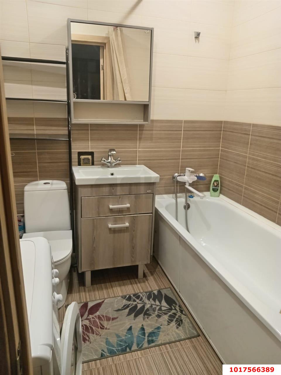 Фото №9: 1-комнатная квартира <span class="whitespace-nowrap">47 м²</span>, <span class="whitespace-nowrap">17/20 эт.</span> - Краснодар, Прикубанский внутригородской округ, Музыкальный, ЖК Времена Года, мкр. имени Петра Метальникова, ул. Петра Метальникова, 5к1