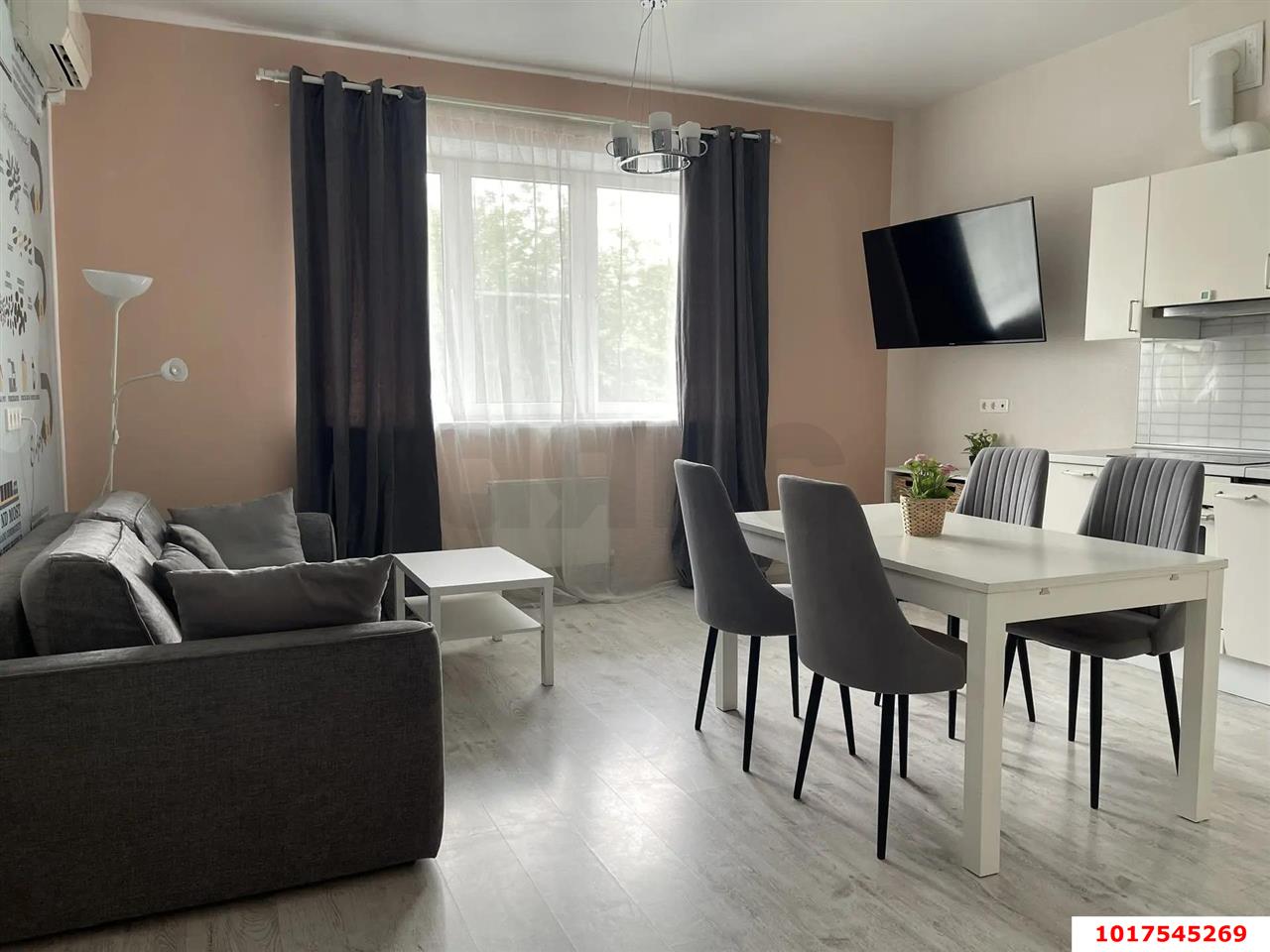 Фото №3: 1-комнатная квартира <span class="whitespace-nowrap">64 м²</span>, <span class="whitespace-nowrap">2/5 эт.</span> - Краснодар, мкр. Западный внутригородской округ, ул. имени Дзержинского, 93