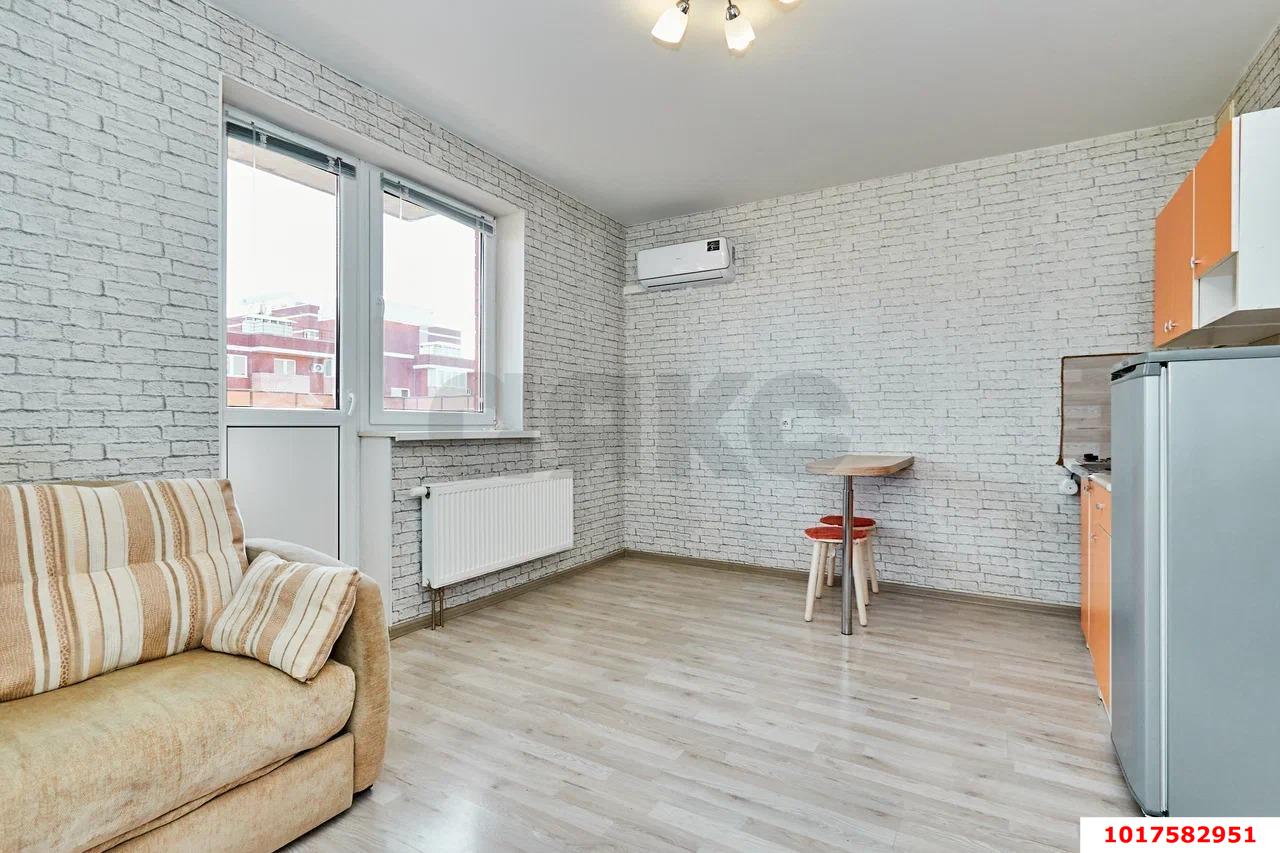 Фото №4: Студия <span class="whitespace-nowrap">25 м²</span>, <span class="whitespace-nowrap">8/9 эт.</span> - Краснодар, Прикубанский внутригородской округ, мкр. жилой комплекс Спортивная Деревня, ул. Западный Обход, 42к7
