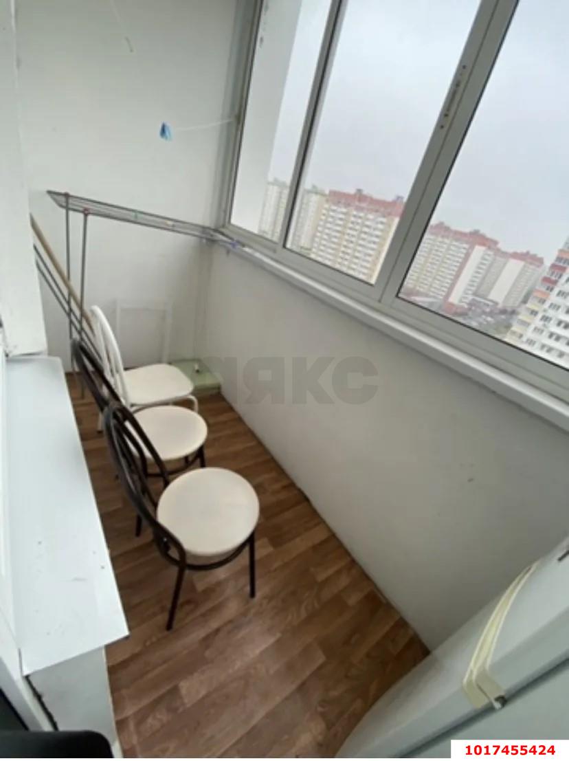 Фото №5: 1-комнатная квартира <span class="whitespace-nowrap">39 м²</span>, <span class="whitespace-nowrap">13/17 эт.</span> - Краснодар, Прикубанский внутригородской округ, мкр. Восточно-Кругликовский, ул. Черкасская, 141
