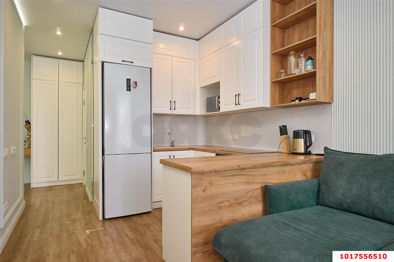 Фото №5: 1-комнатная квартира <span class="whitespace-nowrap">43 м²</span>, <span class="whitespace-nowrap">17/17 эт.</span> - Краснодар, Прикубанский внутригородской округ, Фестивальный, мкр. ЖК Цветы, ул. Круговая, 4Вк5
