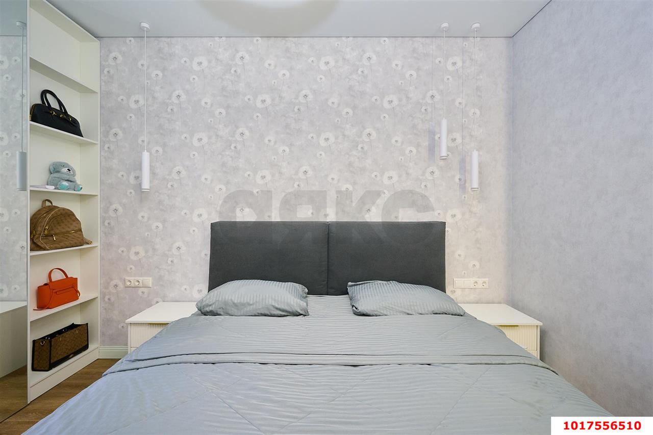 Фото №7: 1-комнатная квартира <span class="whitespace-nowrap">43 м²</span>, <span class="whitespace-nowrap">17/17 эт.</span> - Краснодар, Прикубанский внутригородской округ, Фестивальный, мкр. ЖК Цветы, ул. Круговая, 4Вк5
