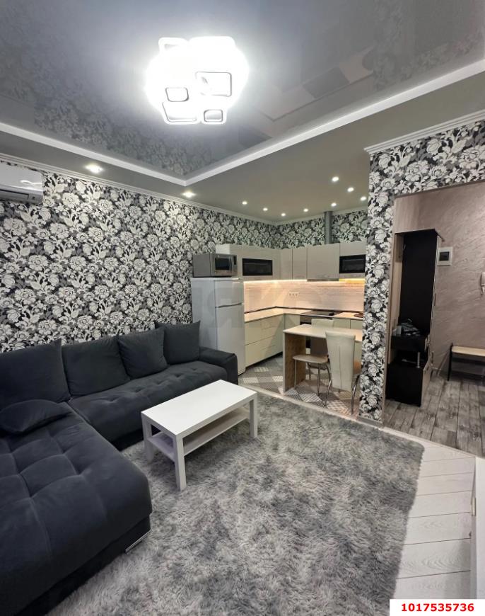 Фото №8: 1-комнатная квартира <span class="whitespace-nowrap">39 м²</span>, <span class="whitespace-nowrap">3/9 эт.</span> - Краснодар, Прикубанский внутригородской округ, ЖК Рада, мкр. Музыкальный, ул. имени С.В. Рахманинова, 36
